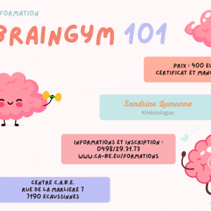 12-13 août + 15-16 août 2024 : BrainGym 101